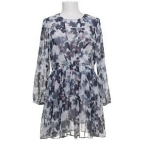 Urban Outfitters Dress Women's 0 Kimchi Blue Floral Mini Sheer Back Cut Out